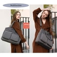 thumbnail image 2 of PIKADINGNIS Work Bags for Women Large Tote Bag Waterproof Travel Laptop Bag Designer Hobo Nylon Shoulder Bag, 2 of 6