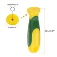 thumbnail image 2 of Uxcell 12pcs Rubber File Handle 3.27 Inch Round Hole Ergonomic Handles for Chainsaw File, 2 of 6