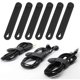 thumbnail image 5 of 1Pc/5Pcs/6Pcs Motorcycle Power Cord Tie Securing Cable Wiring Harness Tie Rubber Clutch Line Brake Cable Tie Up Bandage, 5 of 5
