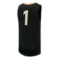 thumbnail image 3 of Men's Nike #1 Black Vanderbilt Commodores Replica Basketball Jersey, 3 of 3