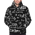 thumbnail image 5 of Bingfone Travel The World Men'S Drawstring Hoodie Long Sleeve Pocket Sweatshirts-X-Large, 5 of 9
