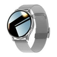 thumbnail image 3 of Waterproof Touchscreen Smartwatch For Men Women Bluetooth Calling Sleep Monitor Fitness Tracker Stainless Steel Strap Version A A, 3 of 9