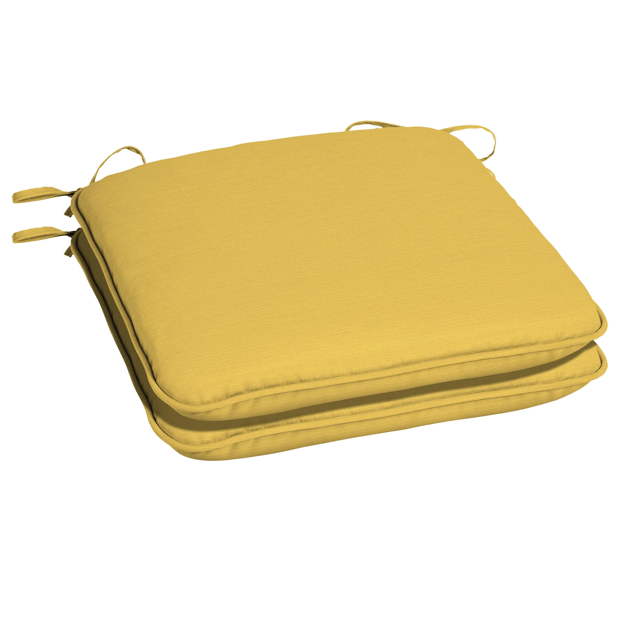 Better Homes & Gardens Daisy Yellow 18 x 19 In. Universal Seat Pad w