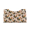 thumbnail image 4 of Lsque Rooster Printed Long Tissue Box Cover Holder, Facial Paper Organizer Dispenser,Triangle with Bottom Belt, PVC Leather Decorative Organizer, 4 of 9