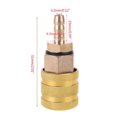 thumbnail image 3 of Conector de válvula de neumático de latón de 6,5/8mm, adaptador de bomba antioxidante para coche (6,5mm) Wdftyju Libre de BPA, 3 of 3