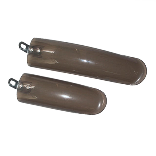 ZheElen 2Pcs Folding Bike Mudguard Mud Guard Front Rear Fenders mudguard is made Cycling Parts Translucent 14inch
