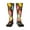 1 Black, variant on Easter eggs Print Compression Socks for Both Men And Women for Running, Travel, Flight, Nurse