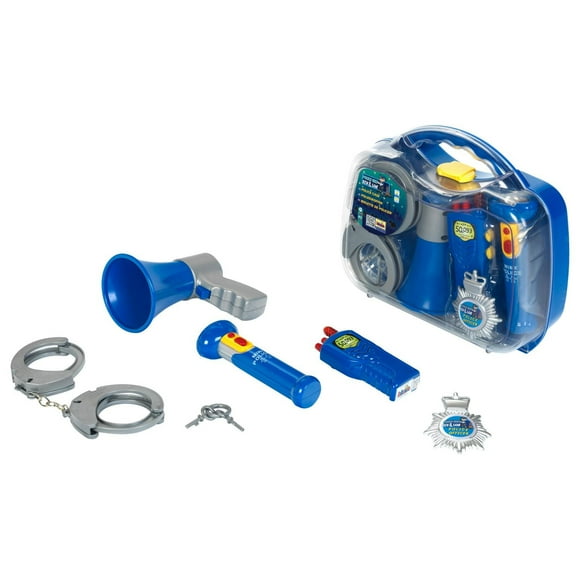 Theo Klein Kid's Professional Police Officer Case Ensemble de jouets de simulation de qualité supérieure