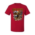 thumbnail image 2 of Wild Bobby, Biker Forever American Eagle Live To Ride Cars and Trucks Men's Graphic T-Shirt, Red, 4XL, 2 of 3