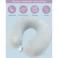 thumbnail image 2 of Bliss Travel Neck Pillow Soft U-Shaped Memory Foam with Washable Cover, 2 of 7