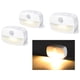 thumbnail image 1 of Juego de 4 lámparas de inducción inalámbricas, luces LED de noche para escaleras, pasillos, cocinas y dormitorios, luz cálida., 1 of 5