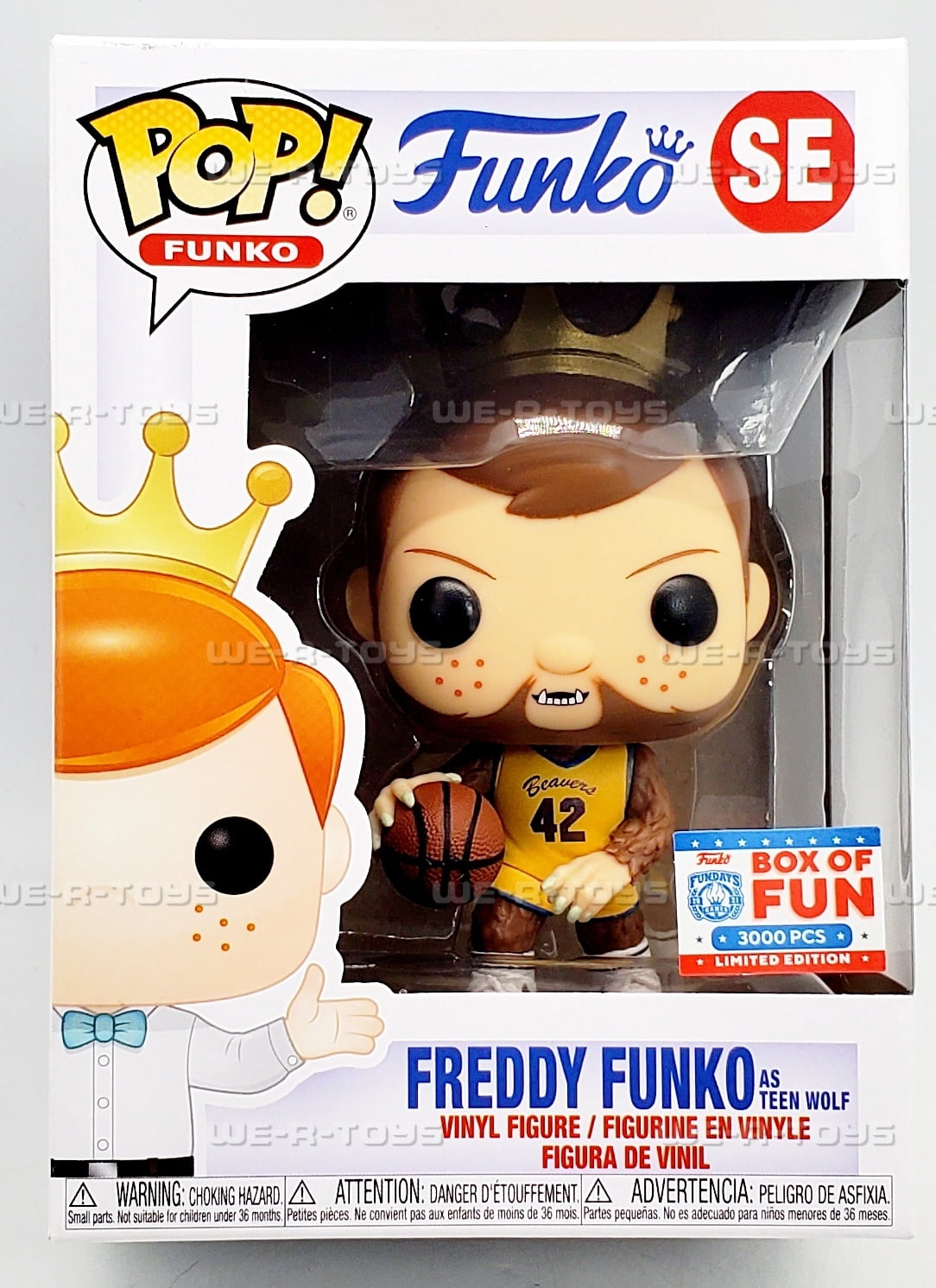Funko POP! Fundays Freddy Funko as Teen Wolf SE LE 3000 Exclusive
