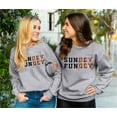 thumbnail image 6 of ALLTB Game Day Sweatshirt Women Sundey Fundey Sweatshirt Football Season Hoodie Sunday Shirt Crew Neck Pullover, 6 of 8
