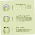 thumbnail image 4 of Beakers for Elderly, 350ml Spill Proof Adult Sippy Cup with Straw, 3-in-1 Stainless Steel Dysphagia Cups, 4 of 5
