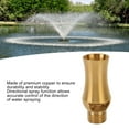 thumbnail image 4 of Copper Ice Tower Cascade Cedar Spray Head ,Directional Spraying Multi Functional Water Feature Equipment For Courtyard Garden Swimming Pool, 4 of 8