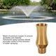 thumbnail image 4 of Boquilla de Fuente de Agua para Aspersor de Estanque de Cedro en Cascada de Torre de Hielo de Cobre para Jardín-durabilidad Pulverización Direccional Diseño único ANGGREK Otros, 4 of 8