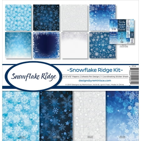 Reminisce Collection Kit 12  X12  -Snowflake Ridge