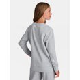 thumbnail image 3 of Reebok Girl's Game Day Fleece Crewneck, Sizes 4-18, 3 of 7