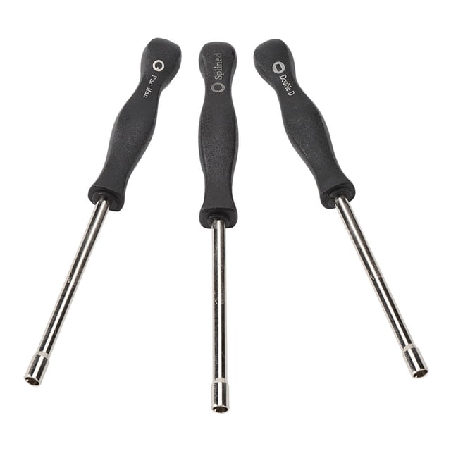 Herramienta de ajuste del carburador, 3 piezas Herramientas de ajuste del carburador Destornillador de carburador estriado Destornilladores de carburador Claridad notable Jadeshay A