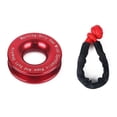 thumbnail image 1 of Winch Snatch Recovery Ring, Synthetic Winch Rope, Snatch Ring Soft Shackle, Winch Accessories for UTV ATV SUV Truck, 1 of 5