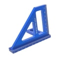 thumbnail image 3 of Regla de medición de ángulo múltiple 45/ de alta regla de alta precisión Triángulo de protractor cuadrado para carpintería de carpintería de 8.5x7.9x11.2cm, 3 of 8