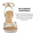 thumbnail image 4 of Journee Collection Womens Annett Tru Comfort Foam Mid Heel Open Toe Pumps, 4 of 6