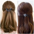 thumbnail image 2 of Trademark Beauty Pinzas en forma de garra - Pinzas para el cabello con diseño de resorte suave y liviano Versatilidad Material antideslizante para todo tipo de cabello - Neutro (paquete de 4), 2 of 5