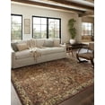 thumbnail image 3 of xianlin-Magnolia Home by Joanna Gaines x Banks BAN-04 Collection Machine Washable Brick/Ivory 2'-6" x 7'-6" Runner Rug, 3 of 4