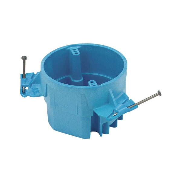 Thomas & Betts BH525A-UPC Ceiling New Work Super Hard Body Box, 25 CUIN Capacity, Blue