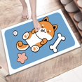 thumbnail image 1 of Absorbent Mat Carpet Bathroom Door Mat Bathroom Foot Mat Door Mat Cartoon Mat Carpet Cross Border, 1 of 6