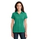 thumbnail image 1 of Polo de mezcla de algodón Meridian para mujer de Port Authority. L577 Verde Verde Autoridad Portuaria L577, 1 of 1