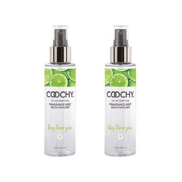 Coochy Fragrance Body Mist Key Lime Pie 4oz - 2 Pack