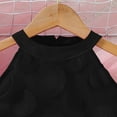 thumbnail image 5 of Little Girl Dresses Sleeveless Tiered Swing A-Line Casual Black Dresses For Girls Birthday Dress For Girls Special Occasion Dress, 5 of 8