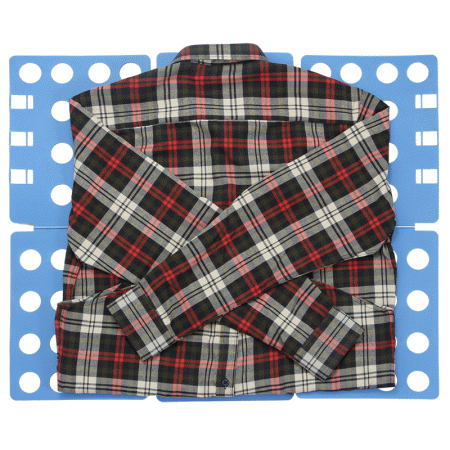 Ollieroo Plastic T-shirt Folder Clothes Folding Board Color (Best Shirt Folding Board)
