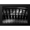 thumbnail image 2 of McNemar, C. Thomas 14x11 Black Modern Framed Museum Art Print Titled - Typewriter Keys I, 2 of 5