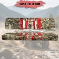 thumbnail image 4 of ZIATUBLES 2-Pack Waterproof UTV Seat Covers for Kawasaki Mule (2001-2023, 2025), Scratch Wear Resistance Front Seat Protective Set with Easy Installation, Deer Flag Camo Hunting Forest Print, 4 of 8