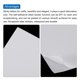 thumbnail image 3 of Calcomanías de Letras del Alfabeto Uxcell 3D Pequeñas Letras Mayúsculas y Minúsculas de A a Z Calcomanía Autoadhesiva Blanca 4 pcs, 3 of 7