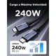 thumbnail image 5 of Cable USB C de Carga Rápida UGREEN 240W Gris 80 Gbps 16K 60Hz PD 3.1 Compatible Monitor Hub Dock 1M, 5 of 7