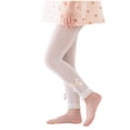 thumbnail image 5 of ZACPNCV Little Girls Fishnet Tights Princess Hollow Out Footed Leggings Toddler Dancing Pantyhose Uniform Stockings White 1-2 Years, 5 of 6