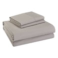 thumbnail image 6 of Hotel Style 600 Thread Count 100% Luxury Cotton Sheet Set, King, Grey Pumice, 6 of 8