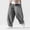 A92 Dark Gray, variant on Men's Cropped Harem Pants Baggy Casual Trousers Loose Fit Drop Crotch Lightweight Breathable with Elastic Waist Drawstring for Yoga Lounge Streetwear Everyday
