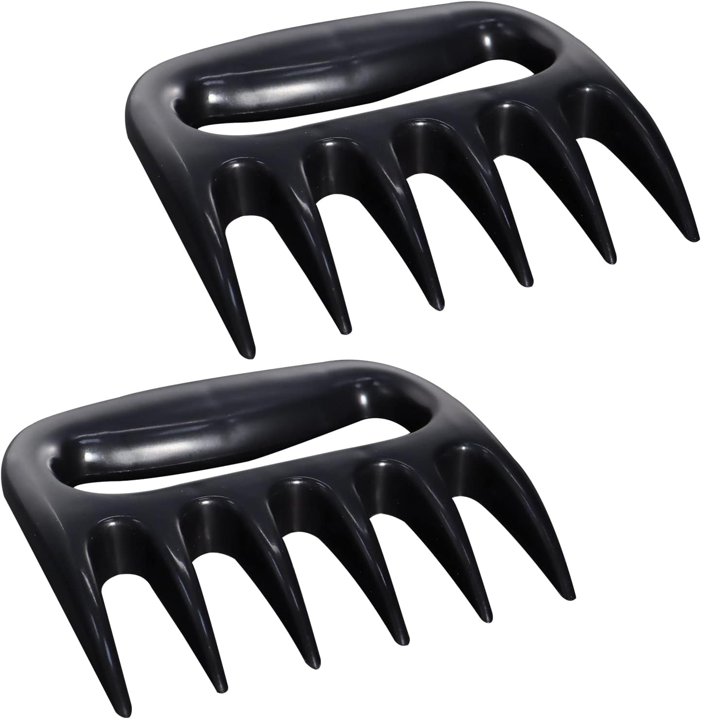  Grill Trade Metal Meat Claws - 1x4x4-Inch Bear Shredder Puller  Tool for Shredding Pulled Pork, Chicken, Turkey, Beef - Non-Slip Grip  Barbecue, Grilling Accessories for Kitchen or BBQ Party - Black 