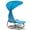 Turquoise, variant on Patiojoy Outdoor Chaise Hanging Chair Swing Cushioned Canopy Lounger Beige