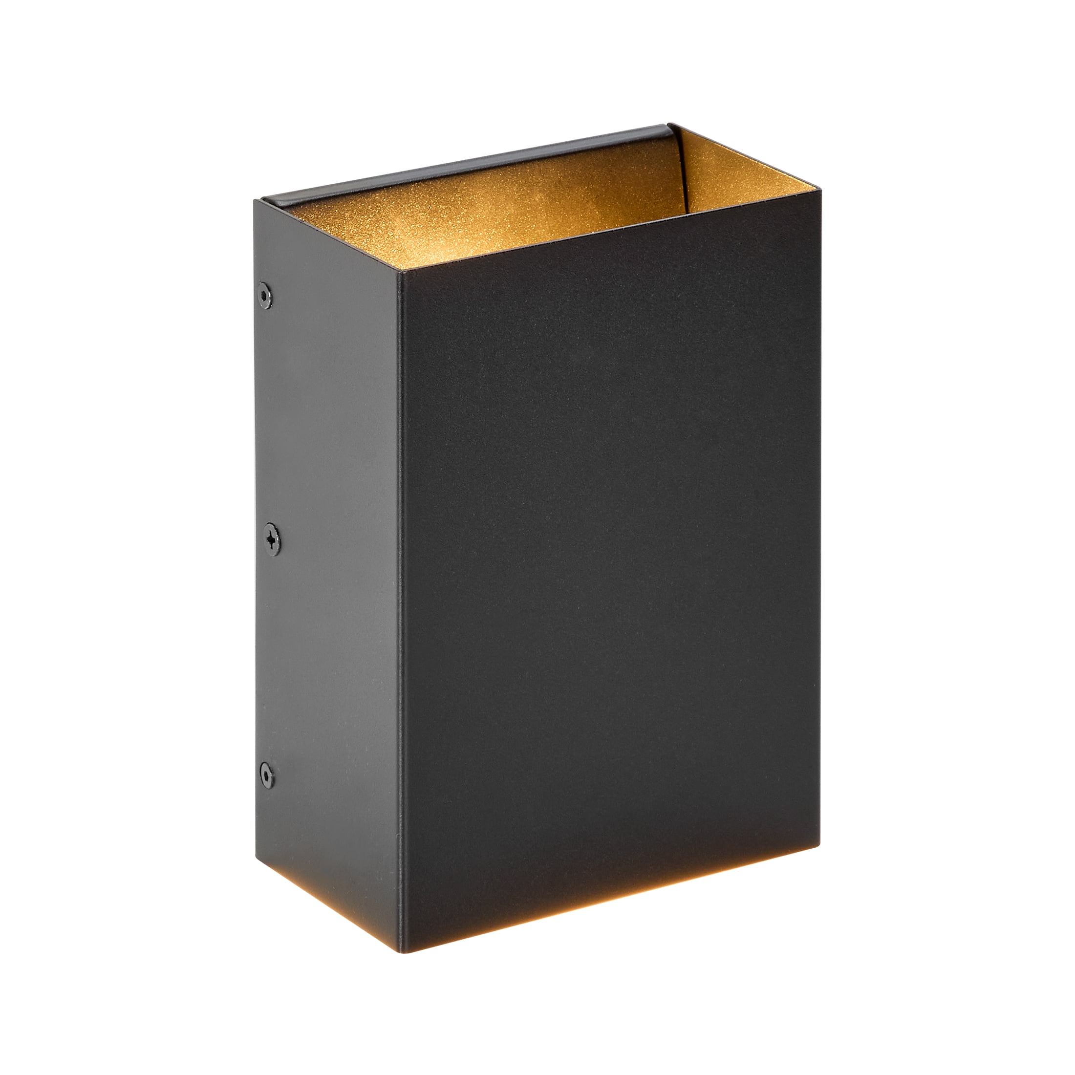 Maxxima LED Rectangular Outdoor Wall Wash, Up and Down Modern Sconce Porch Light, 12 Watts, 500 Lumens, 5 CCT 2700K-5000K