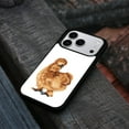 thumbnail image 4 of WIRESTER Shockproof Soft Rubber Cover Case for Apple iPhone 17 Pro 6.3" 2025, Brown Silkie Chicken, 4 of 5