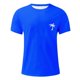 thumbnail image 3 of Camisetas Sueltas de Verano de Manga Corta con Cuello Redondo para Hombres Camiseta de Moda con Letras Creativas Gráficas Estampado Retro Deportes Callejeros Tops Casuales Azul/S, 3 of 5