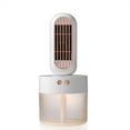 thumbnail image 3 of Ventilador de pulverización de niebla de agua Inteprter Ajustable de mano Auto Apagado Humidificador Blanco, 3 of 6