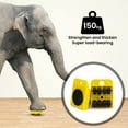 thumbnail image 4 of Graflsoa Heavy-Duty 5-Piece Moving Kit with Durable ABS & Stainless Steel, Effortless Furniture Transport Tool in Yellow, 330lbs Capacity, Anti-Slip PVC Handles, 4 of 6