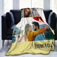 thumbnail image 3 of AISENIN Custom Blanket Personalized Photos Text Collage Customized Picture Throws Blankets for Adults Kids Family Birthday 4 Photos Collage, 3 of 7