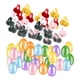 thumbnail image 5 of Huevos de Pascua coloridos con juguetes de peluche, regalos de fiesta, conejos de Pascua, huevos de Pascua 36 Huevos, 5 of 9